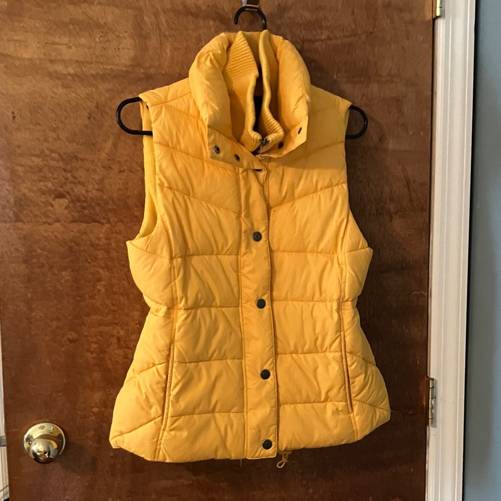 Bitten by Sarah Jessica Parker Mustard Quilted Vest